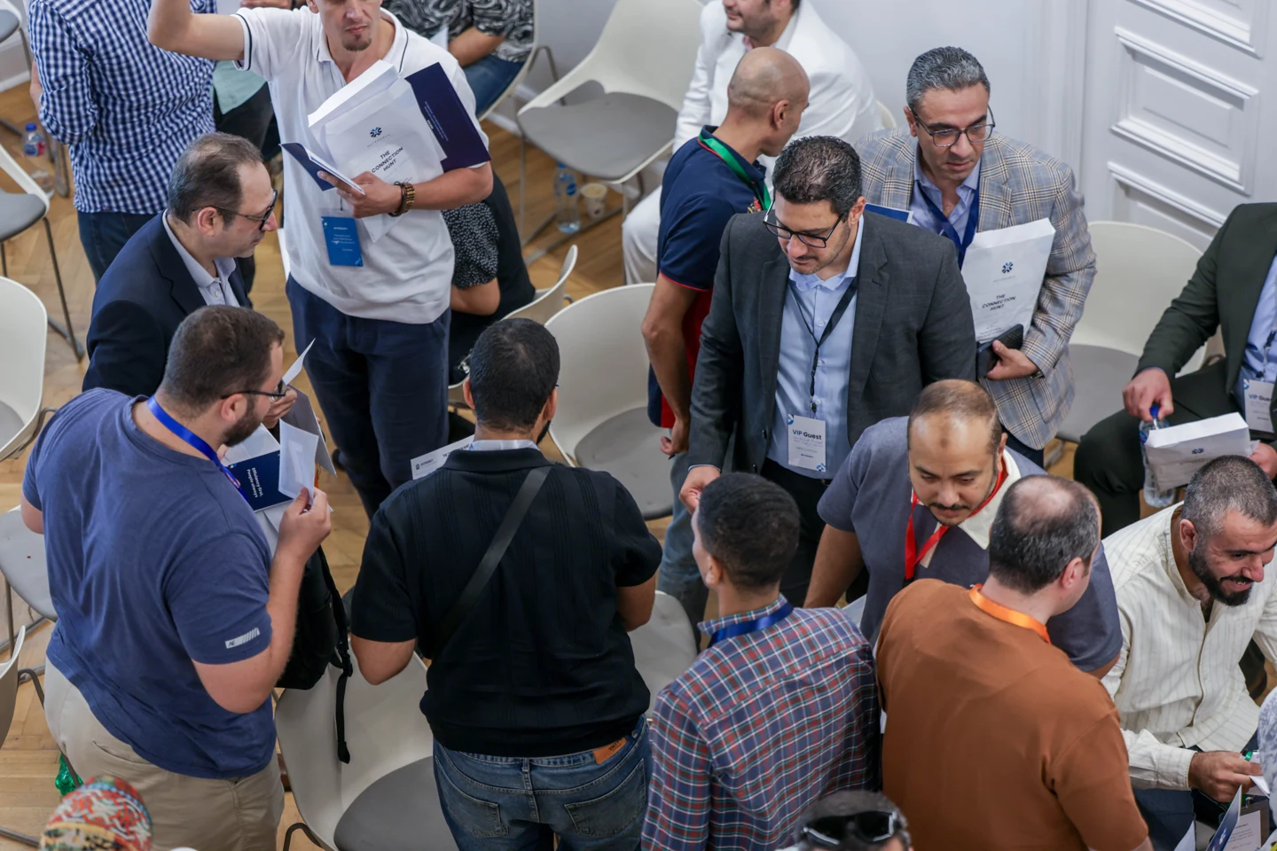 Networking among event attendees
